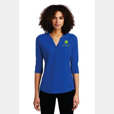 LADIES OGIO 3/4 Sleeve Jewel Henley - LOG104 Thumbnail